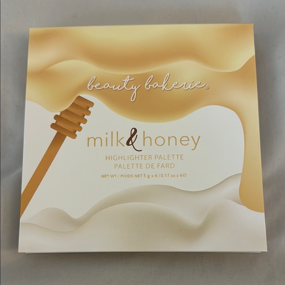 Beauty Bakerie Gold and Cream Highlighter Milk & Honey
